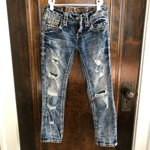 Rock Revival Capris Size 26